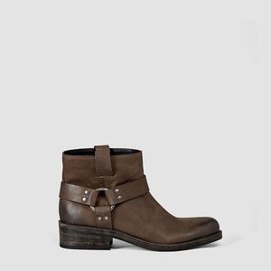 All Saints brown Oberon boots